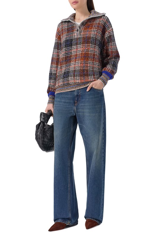 Свитер из шерсти и хлопка Missoni DS25WN2D/BC005N Разноцветный  DS25WN2D/BC005N Фото 2