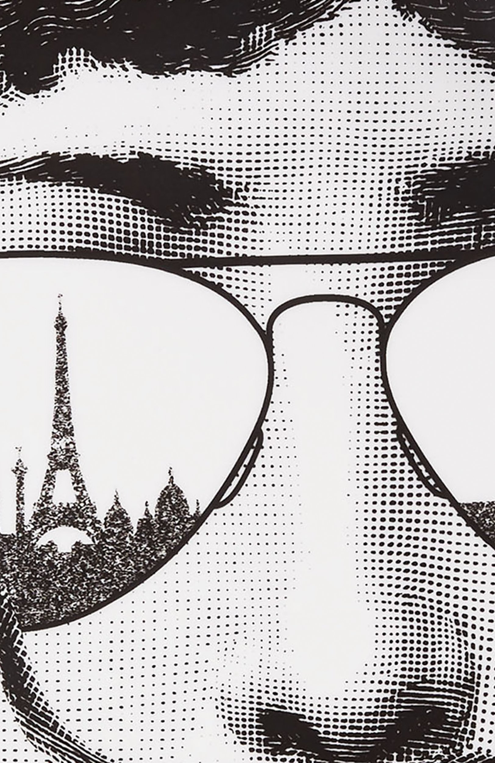 Декоративная тарелка tema e variazioni n.373 FORNASETTI, арт. PTV373X, фото 3