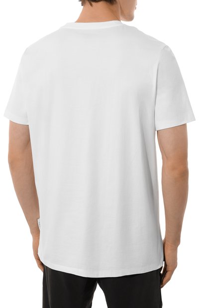 Хлопковая футболка BOGNER белого цвета по цене 11600 руб., арт. 58446604, фото 4 Хлопковая футболка BOGNER, арт. 58446604, фото 4