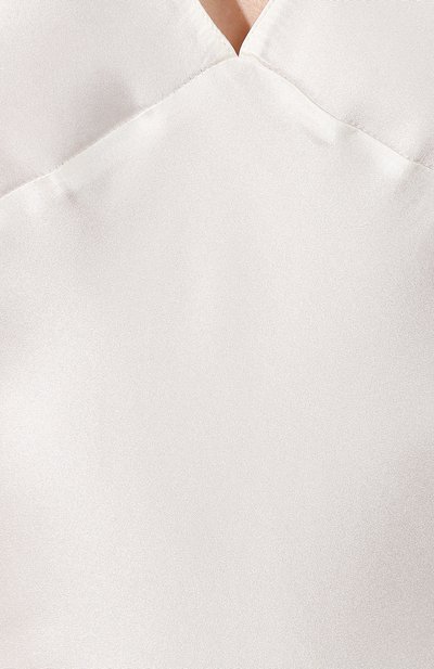 Шелковая сорочка LUNA DI SETA кремового цвета по цене 25820 руб., арт. VLST60540_0004, фото 5 Шелковая сорочка LUNA DI SETA, арт. VLST60540_0004, фото 5