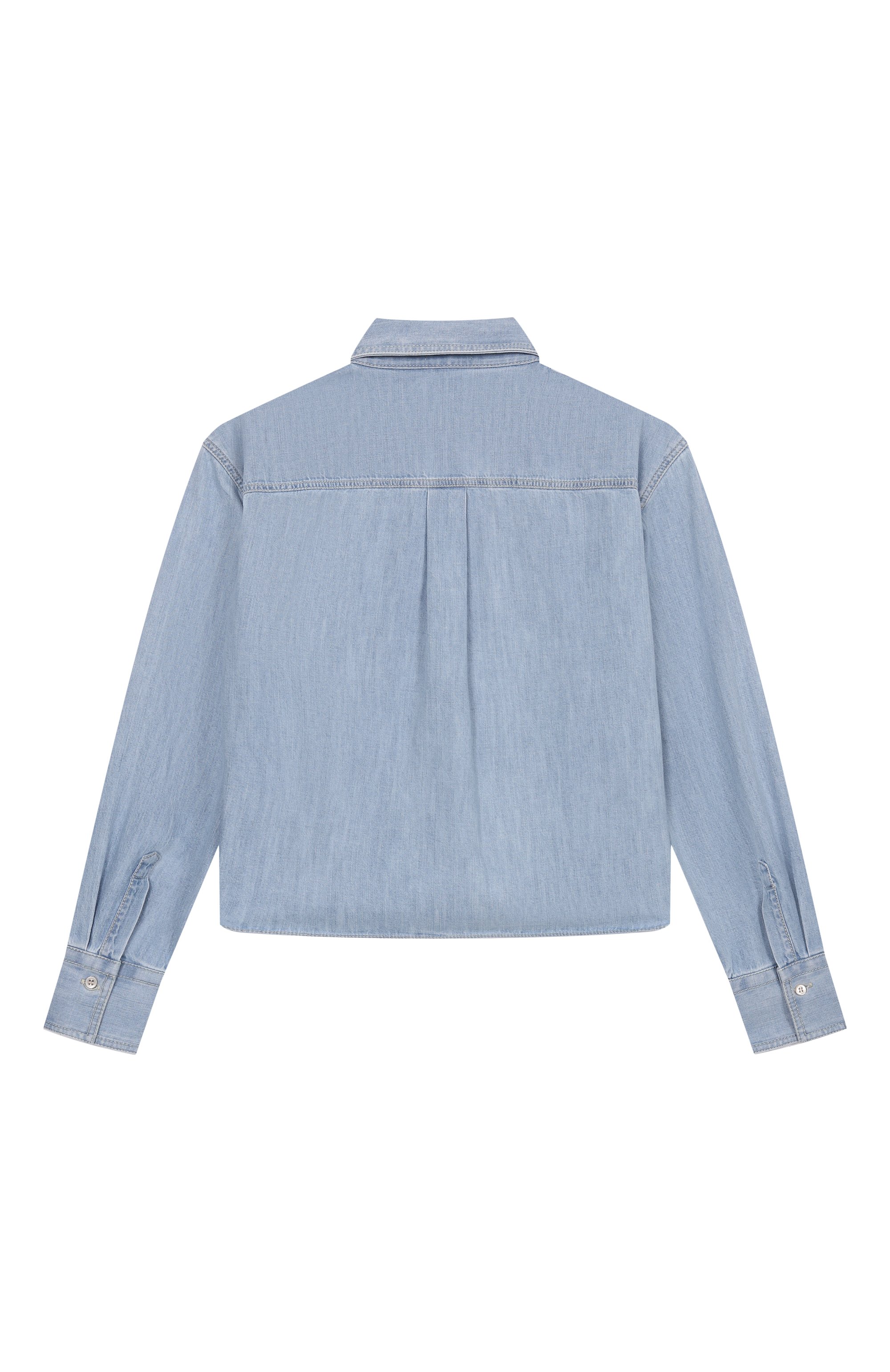 Джинсовая рубашка BRUNELLO CUCINELLI, арт. BH192C860C, фото 2