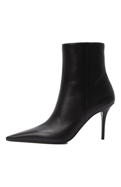 Кожаные ботильоны barbara 90 AMINA MUADDI, арт. BARBARA B00TIE, фото 4