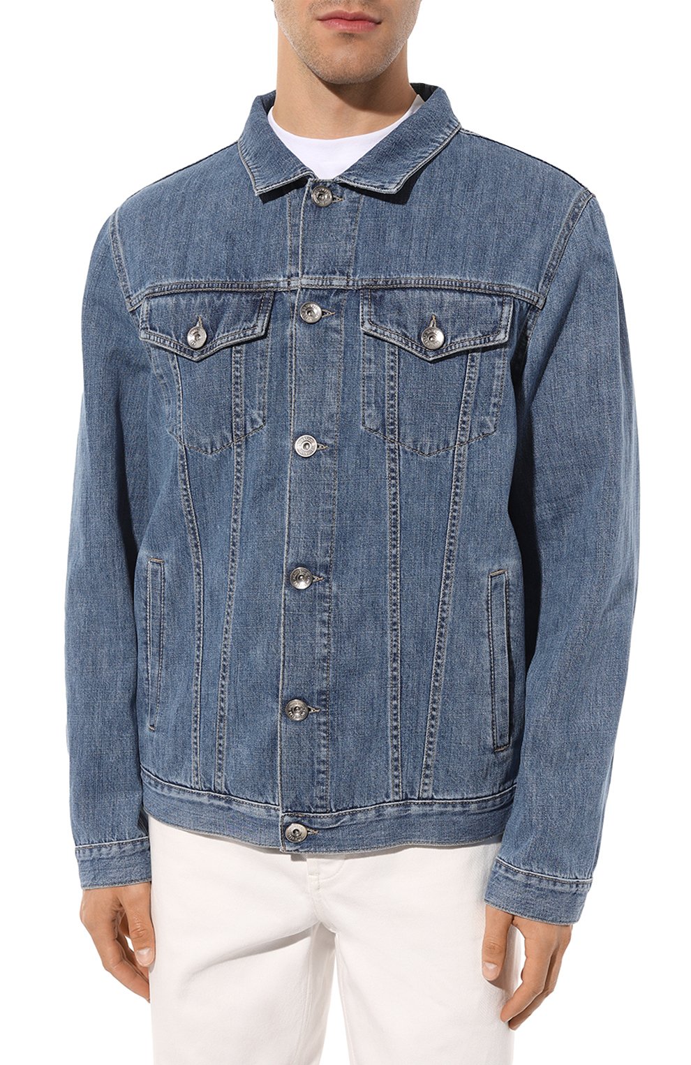 Джинсовая куртка BRUNELLO CUCINELLI, арт. M0Z376844, фото 3