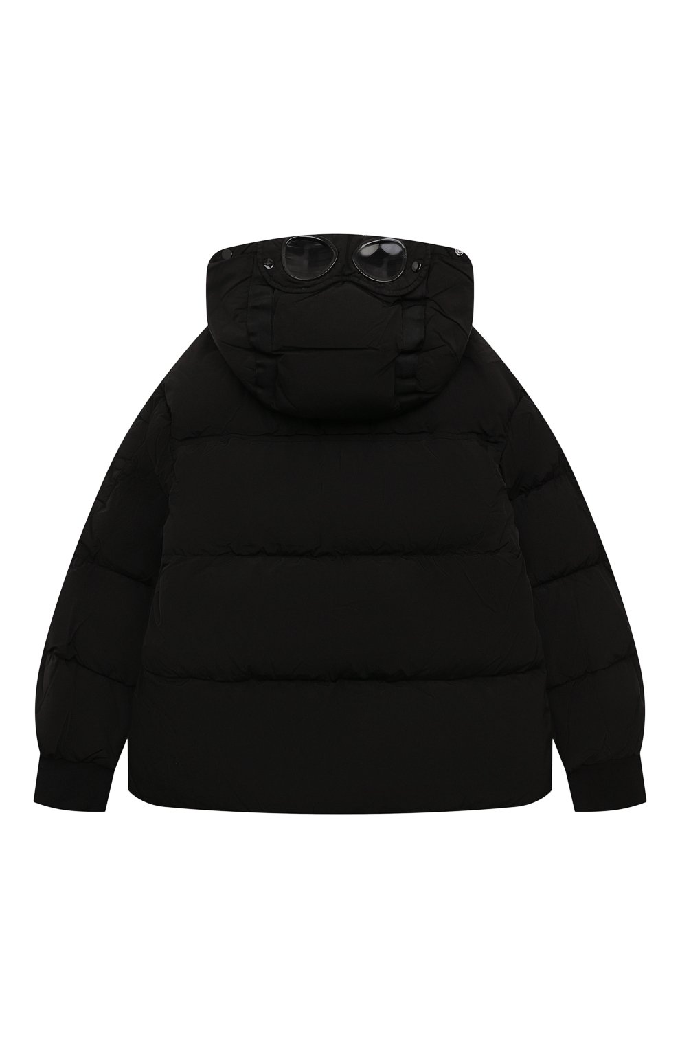 Пуховик C.P. COMPANY черного цвета по цене 59800 руб., арт. CUS00N/L3C00/10-14, фото 2 Пуховик C.P. COMPANY, арт. CUS00N/L3C00/10-14, фото 2
