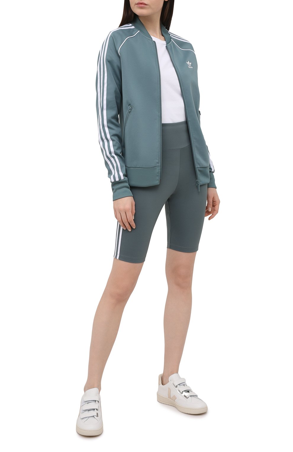 Шорты ADIDAS ORIGINALS зеленого цвета по цене 2520 руб., арт. GN2923, фото 2 Шорты ADIDAS ORIGINALS, арт. GN2923, фото 2