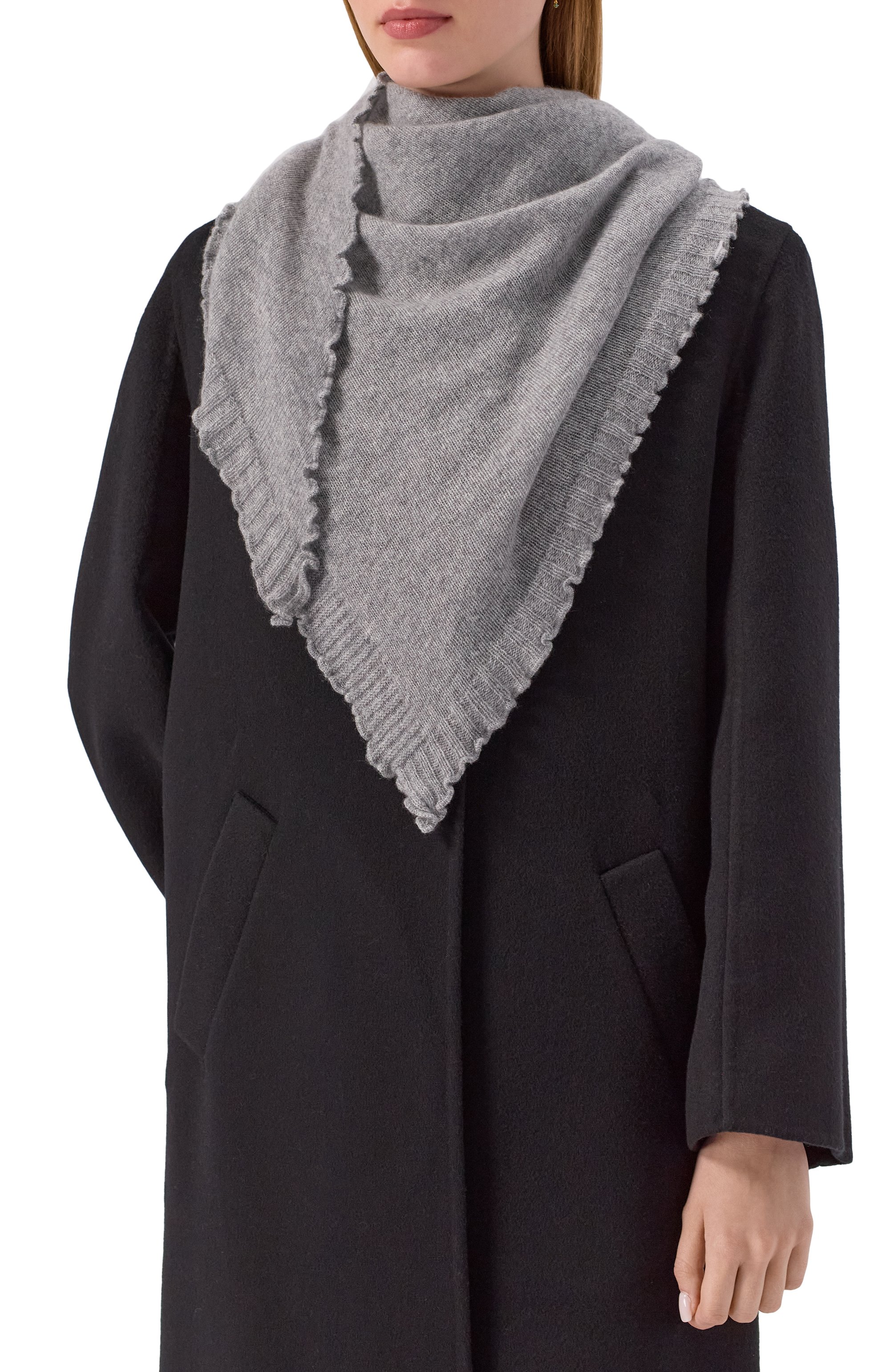 Кашемировый шарф ALLUDE, арт. 255/11220, фото 2