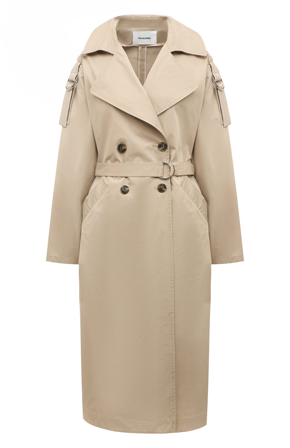 Хлопковый тренч YVES SALOMON, арт. 21EYM00813GAC0, фото 1