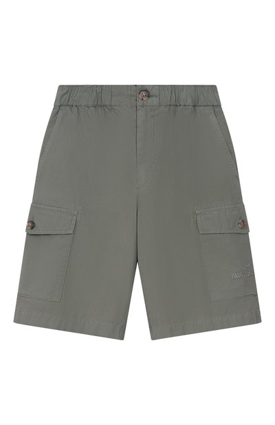 Хлопковые шорты-карго PAUL & SHARK JUNIOR, арт. WUQ002/LLC05/10A-16A