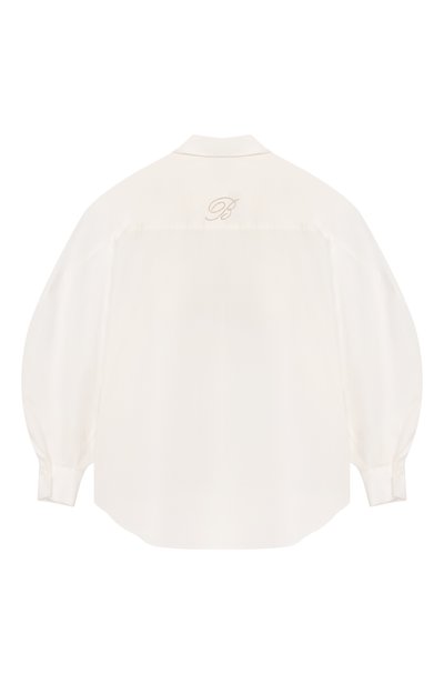 Хлопковая рубашка BLUMARINE, арт. BFCA0460/CA270_001, фото 2