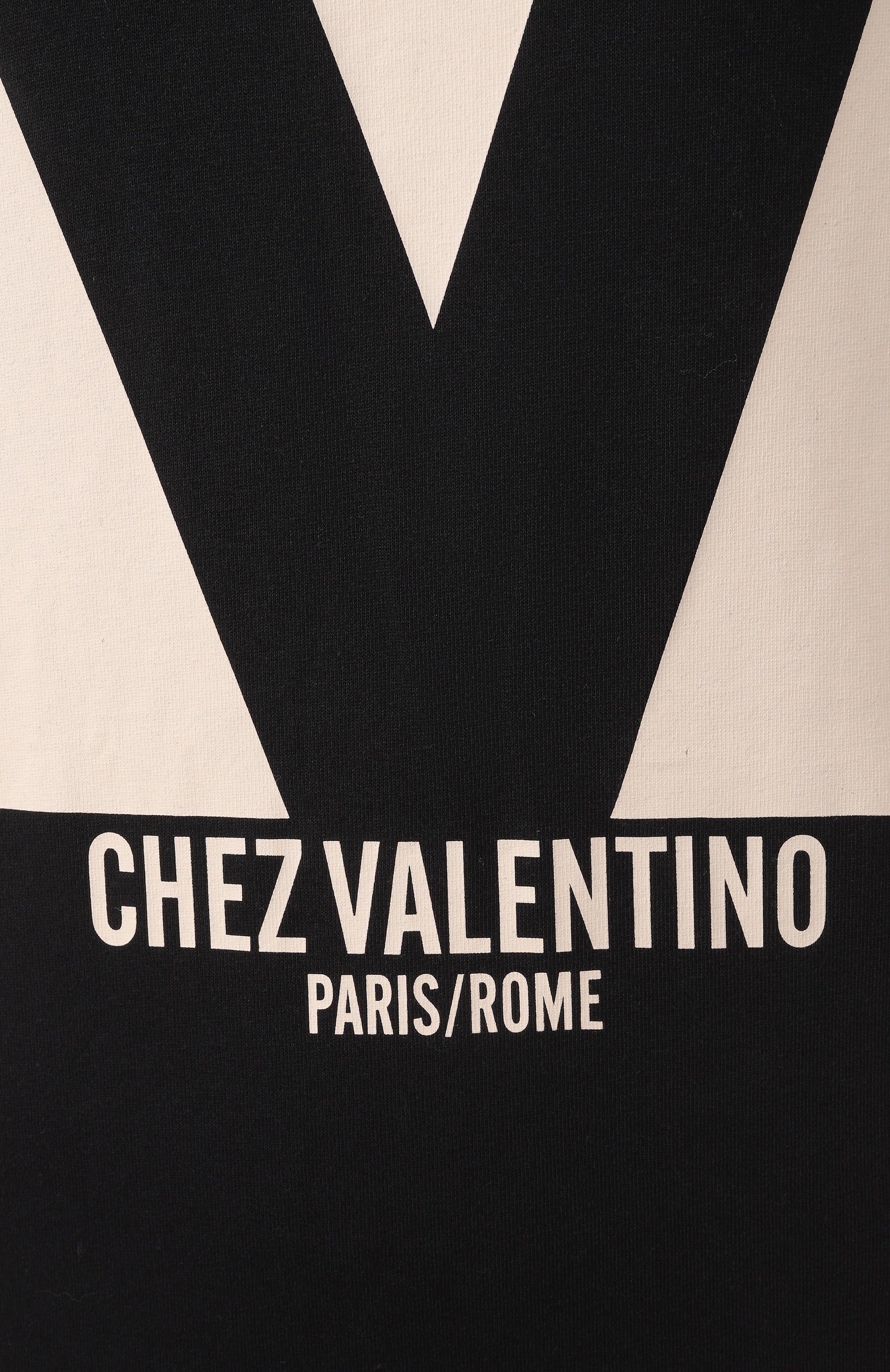 Хлопковая футболка VALENTINO, арт. 6B3MG24H/95W, фото 6