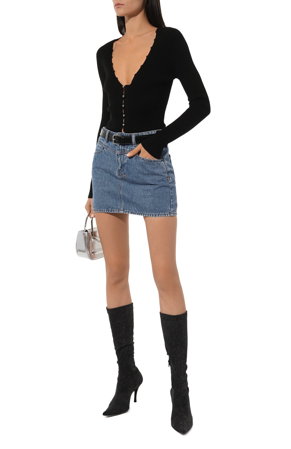 Джинсовая юбка KSUBI, арт. WFA23SK001, фото 2