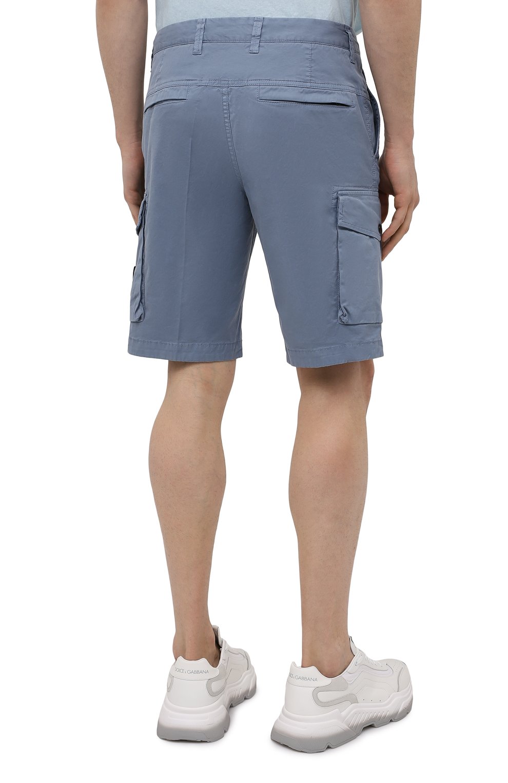 Хлопковые шорты STONE ISLAND, арт. 7415L0719, фото 4