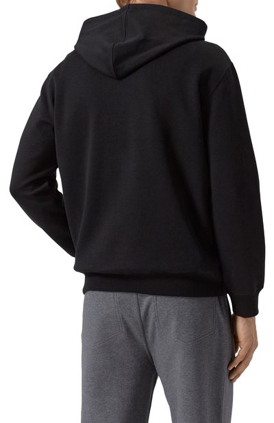 Худи из хлопка и кашемира BRUNELLO CUCINELLI, арт. MM8319021G, фото 4