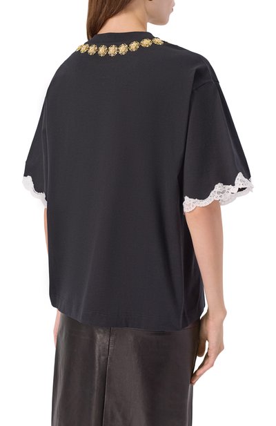 Хлопковая футболка DOLCE & GABBANA, арт. F8V62Z/GDC9U, фото 4