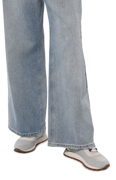 Текстильные кроссовки BRUNELLO CUCINELLI, арт. MZ35GBP103, фото 3