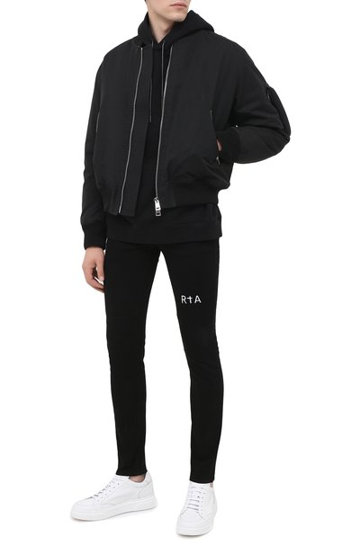 Хлопковое худи RTA, арт. MF0213-95BLK1, фото 2
