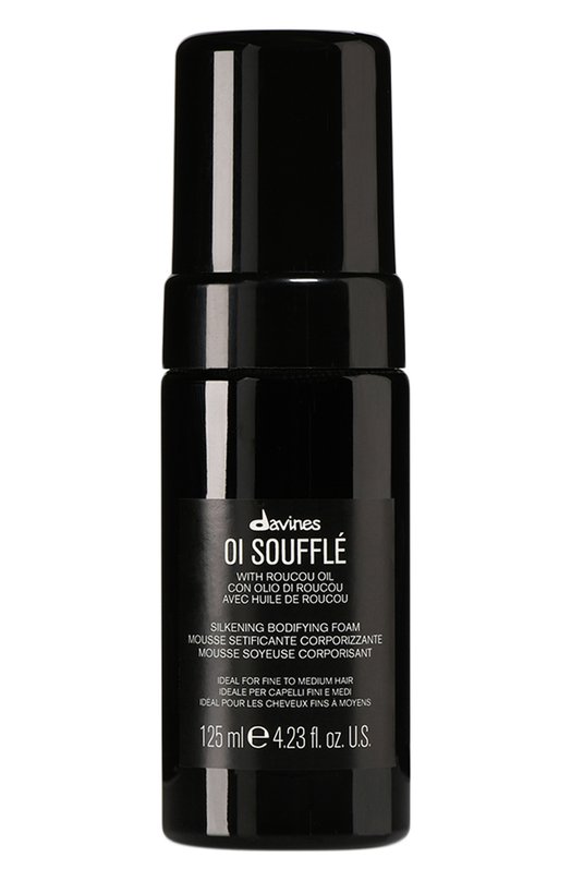 фото Уплотняющая пенка для абсолютного блеска волос oi (125ml) davines