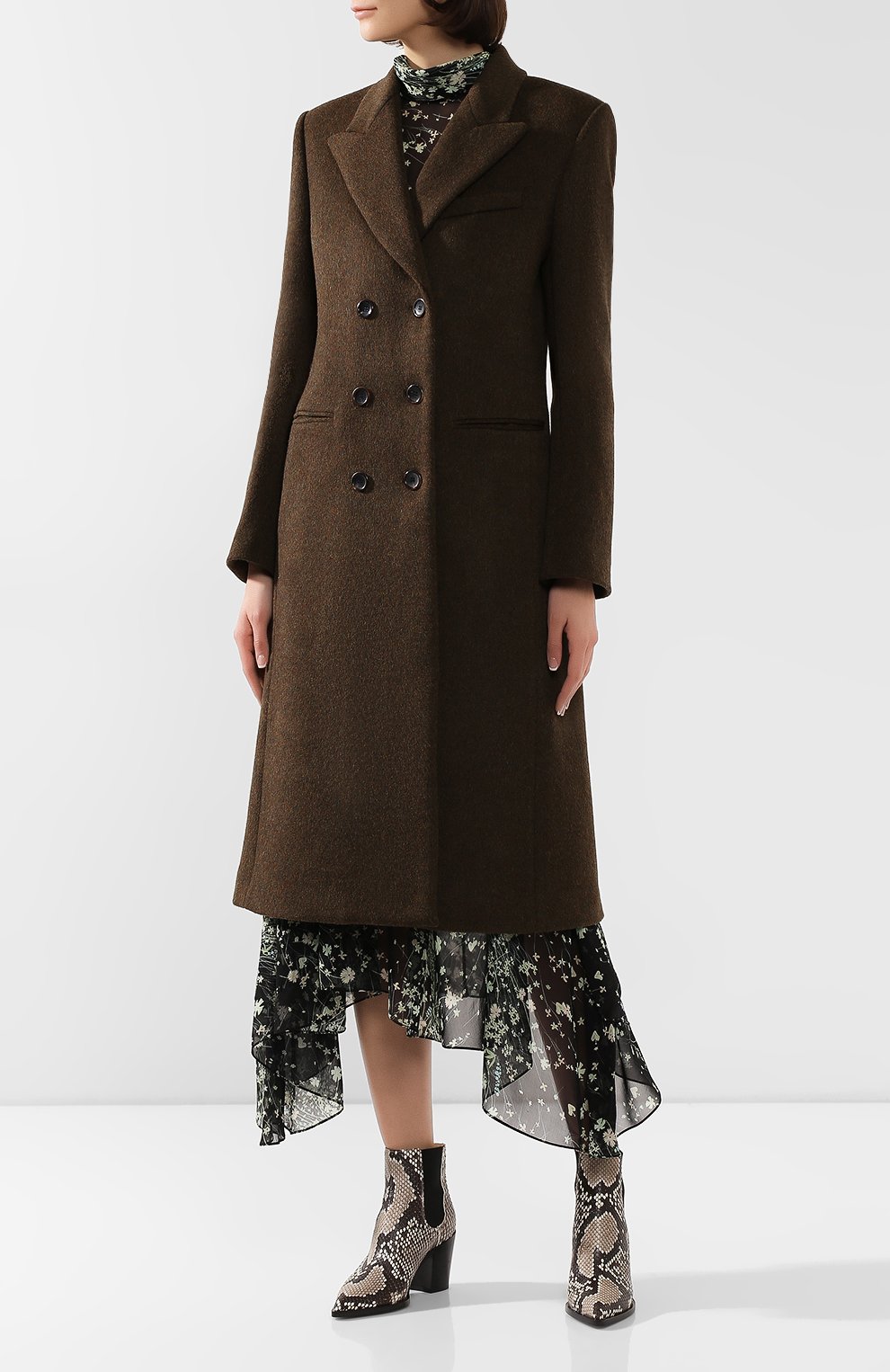 Пальто из смеси шерсти и кашемира ISABEL MARANT, арт. MA0618-19A007I/R0LEEN, фото 3