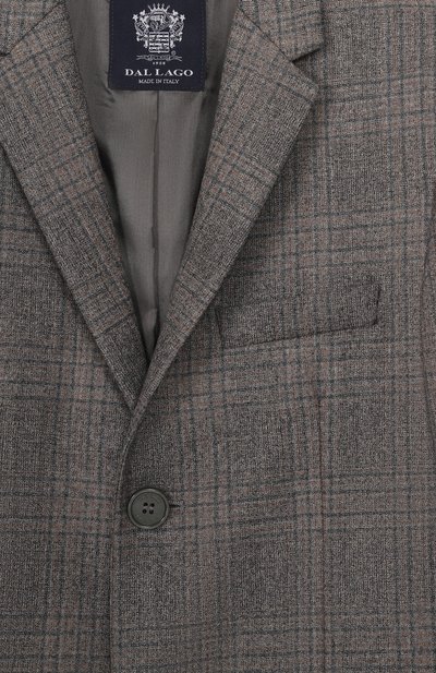 Шерстяной пиджак DAL LAGO, арт. N004Q/9901/7-12, фото 3
