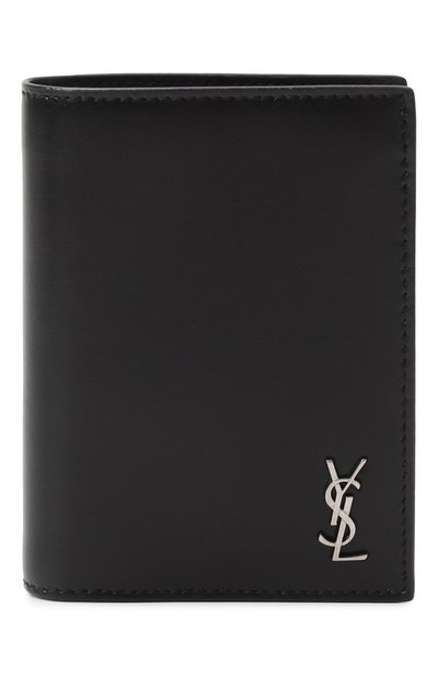 Мужской кожаное портмоне SAINT LAURENT, арт. 668736/1JB0E