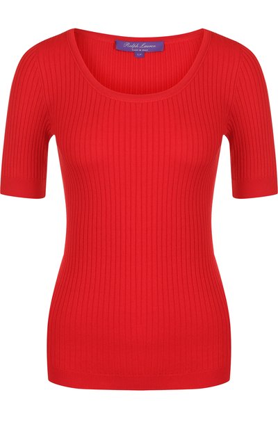 Женский топ фактурной вязки с круглым вырезом RALPH LAUREN, арт. 290710190
