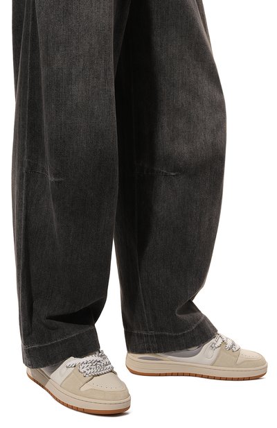 Кожаные кеды olli BARROW, арт. F3BWMASN172, фото 3