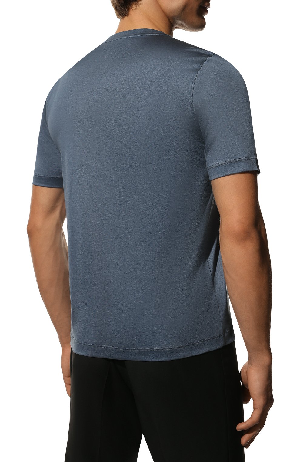 Хлопковая футболка ZILLI SPORT, арт. MEX-NT640-SCRA1/MC01, фото 4