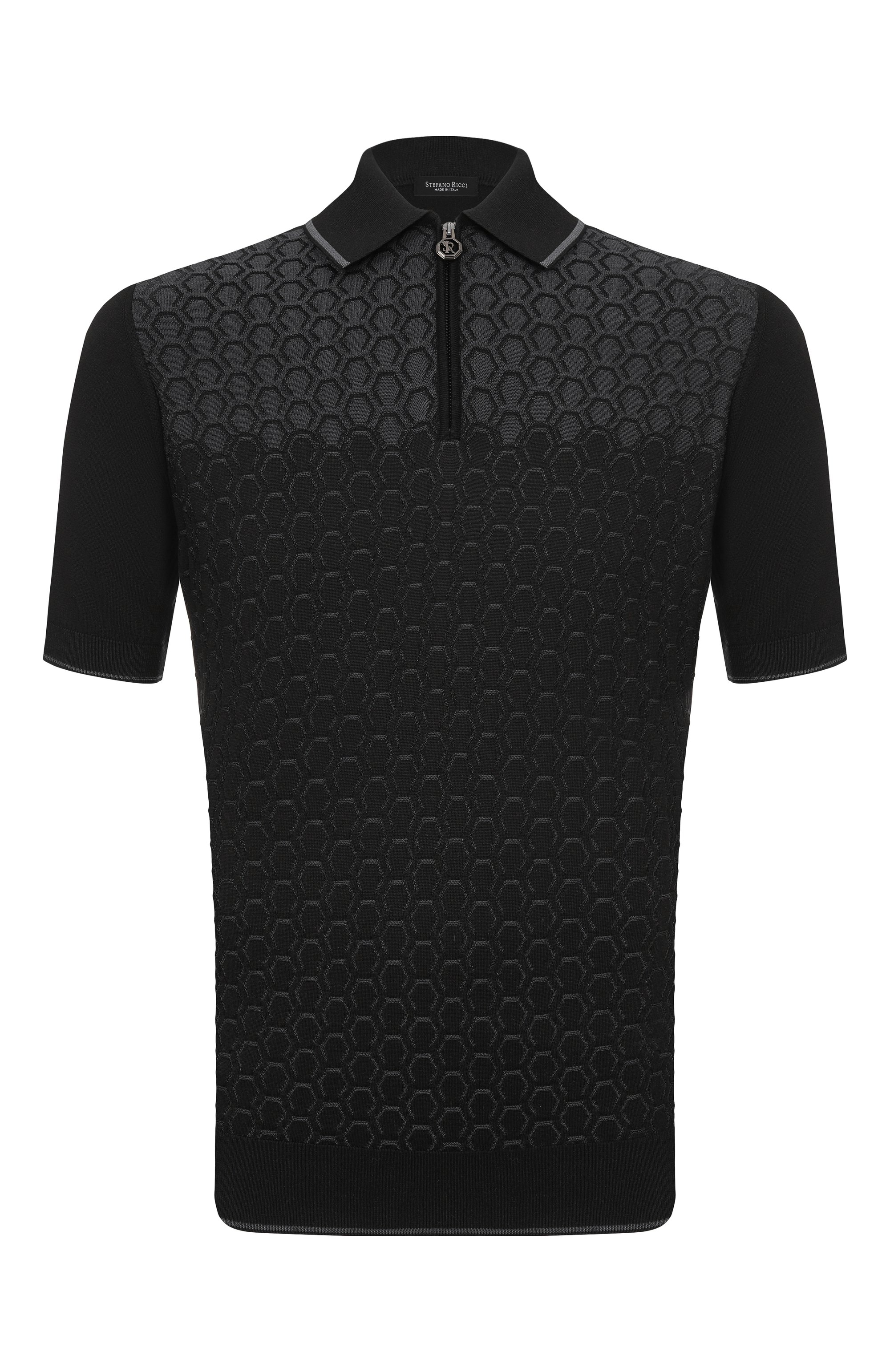 Поло из шелка и хлопка STEFANO RICCI, арт. K818109P31/F26175, фото 1