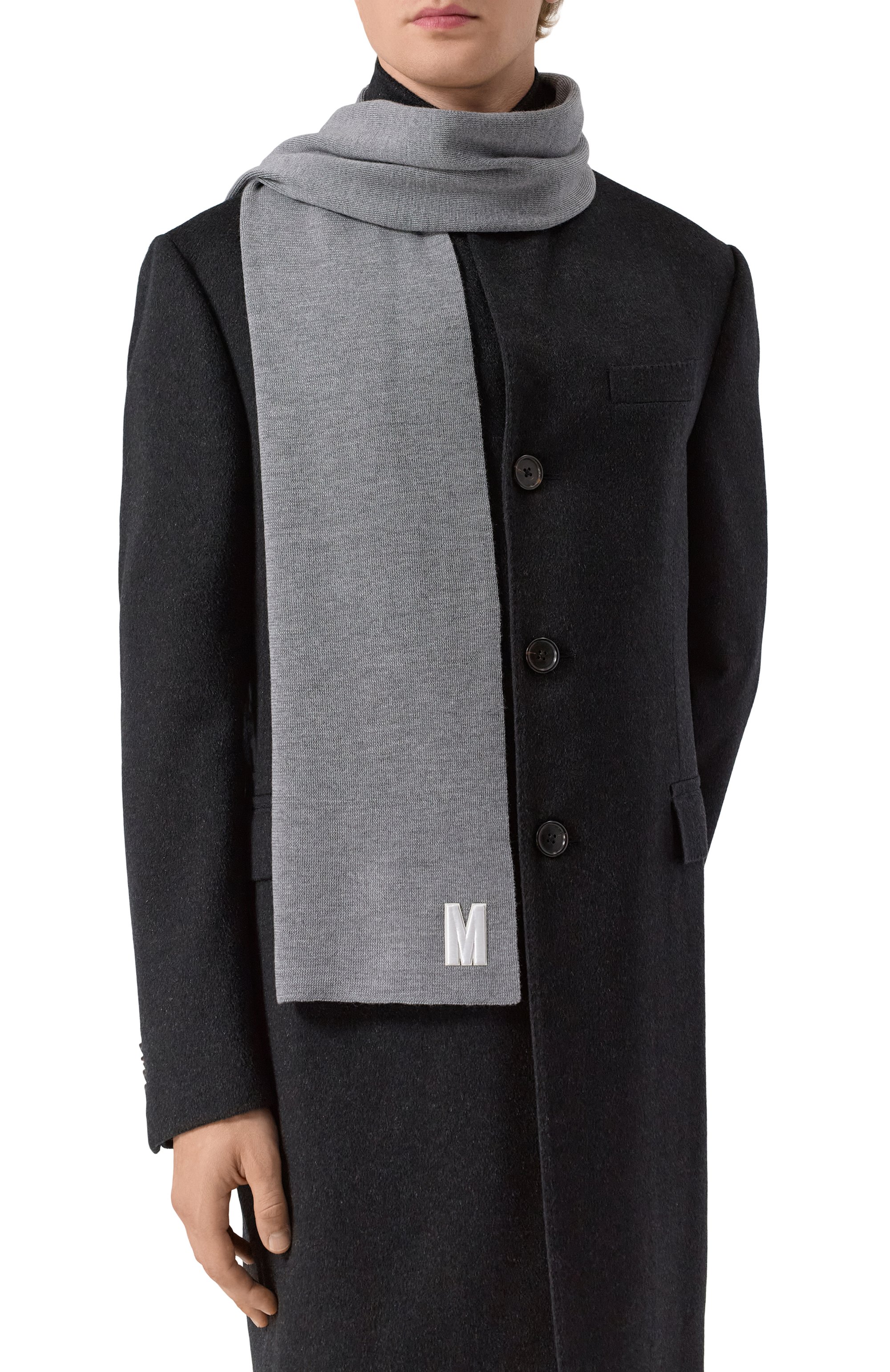 Шерстяной шарф MOSCHINO, арт. 50244/M5876, фото 2