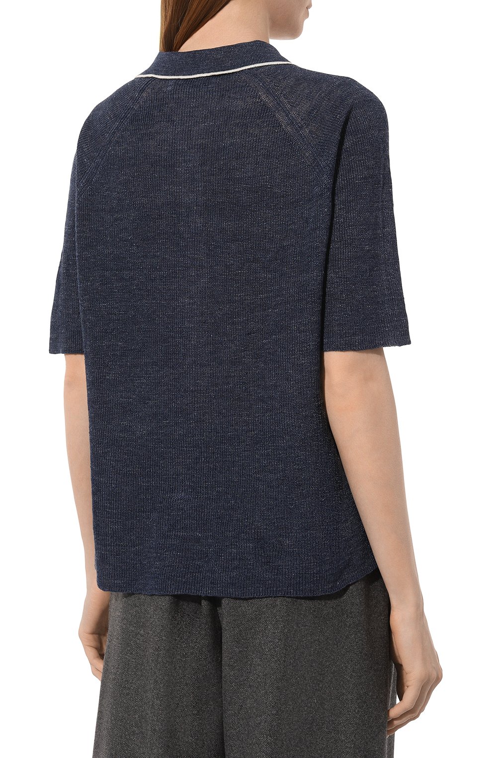 Льняное поло GRAN SASSO, арт. 57240/24840, фото 4