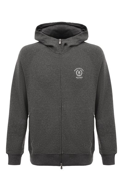 Мужской толстовка из хлопка и шелка BRUNELLO CUCINELLI, арт. MTU22B2224