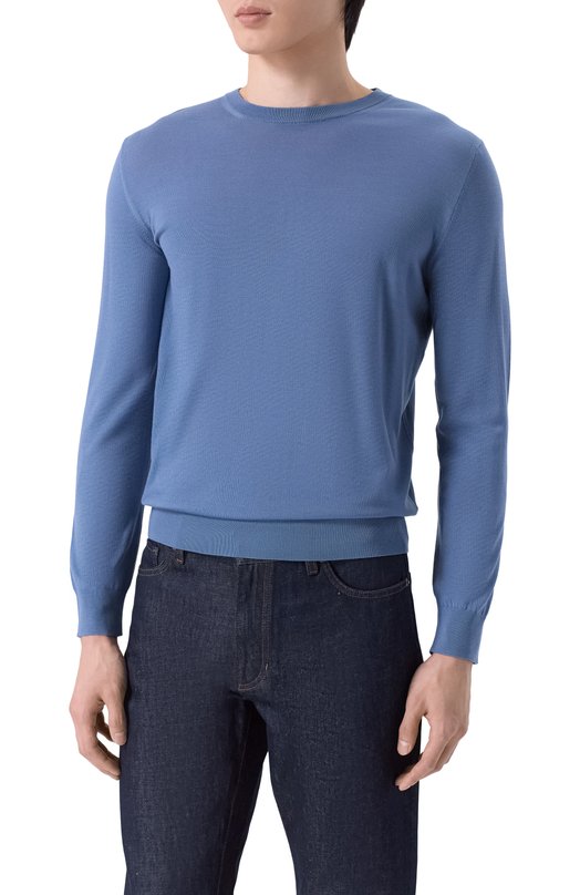 Шерстяной джемпер MVST M0-M25.1MM.K404/44-60 Синий  M0-M25.1MM.K404/44-60 Фото 3