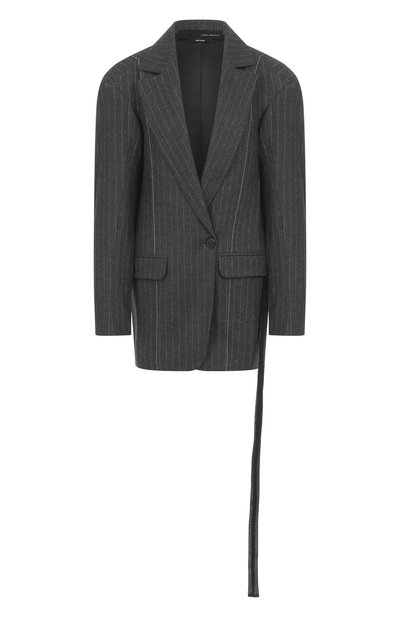 Женский жакет из шерсти и хлопка ISABEL BENENATO, арт. DW410F25