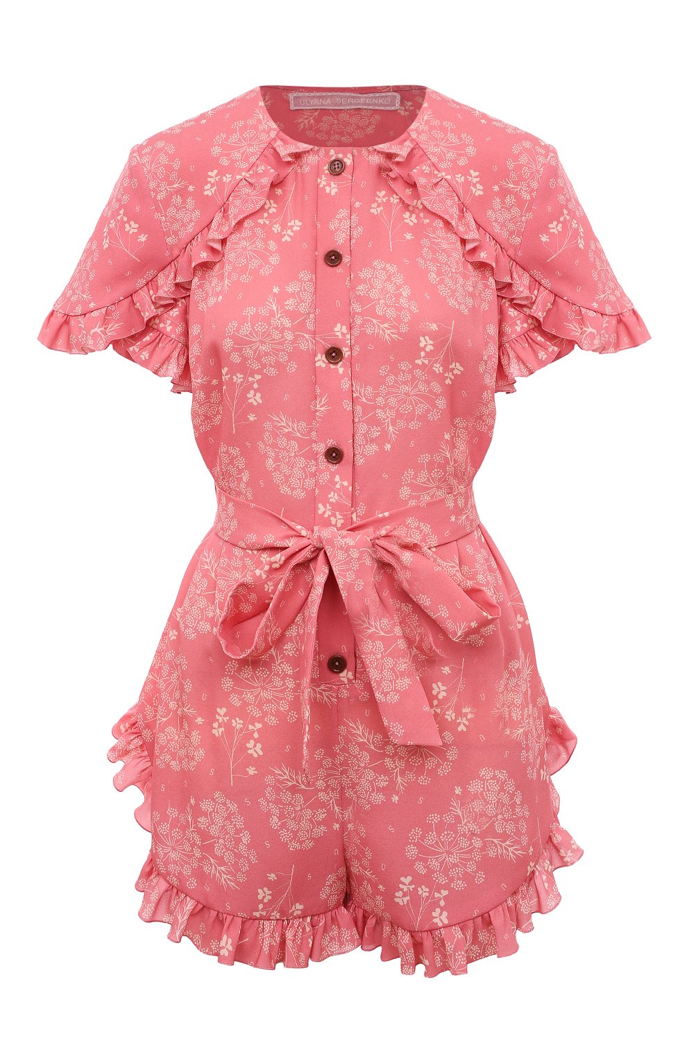 Шелковый комбинезон ULYANA SERGEENKO, арт. JST001SS22Ornella0075т22, фото 1