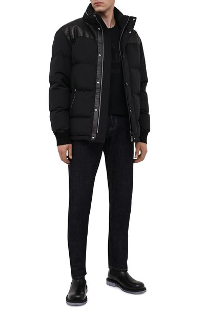 Пуховик с кожаной отделкой BERLUTI, арт. R180BL90-001, фото 3