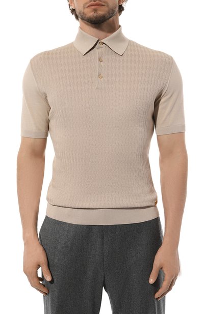 Поло из хлопка и шелка STEFANO RICCI, арт. K818066P13/F24171, фото 3