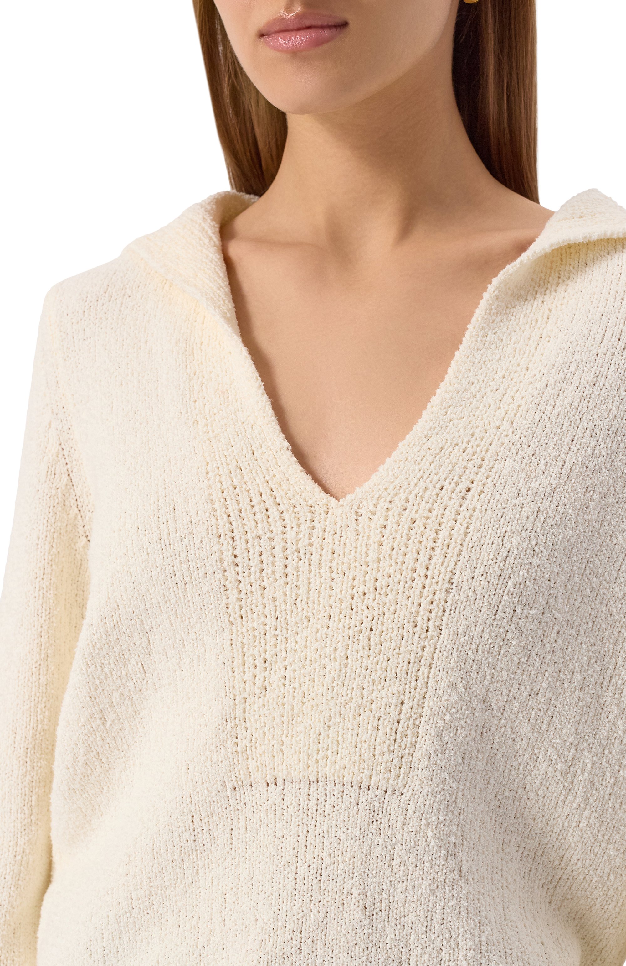 Хлопковый свитер LOULOU DE SAISON, арт. BAHIA, фото 5