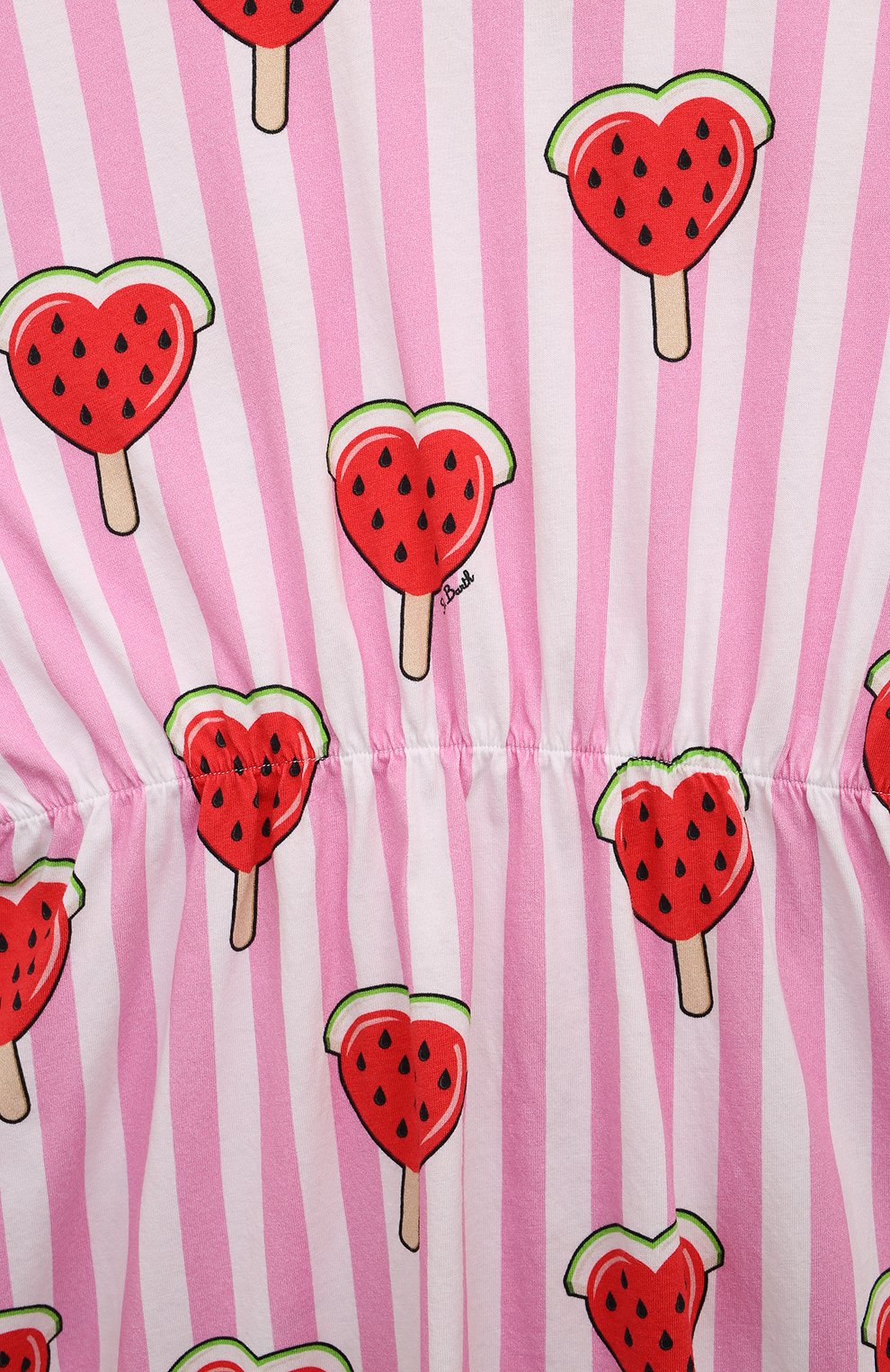 Хлопковое платье MC2 SAINT BARTH, арт. STBK LEILA/LEI0001, фото 3