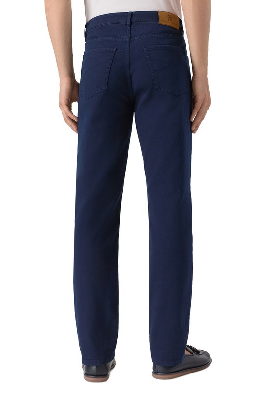 Джинсы Traditional Fit Brunello Cucinelli M277UD3210 Синий  M277UD3210 Фото 4