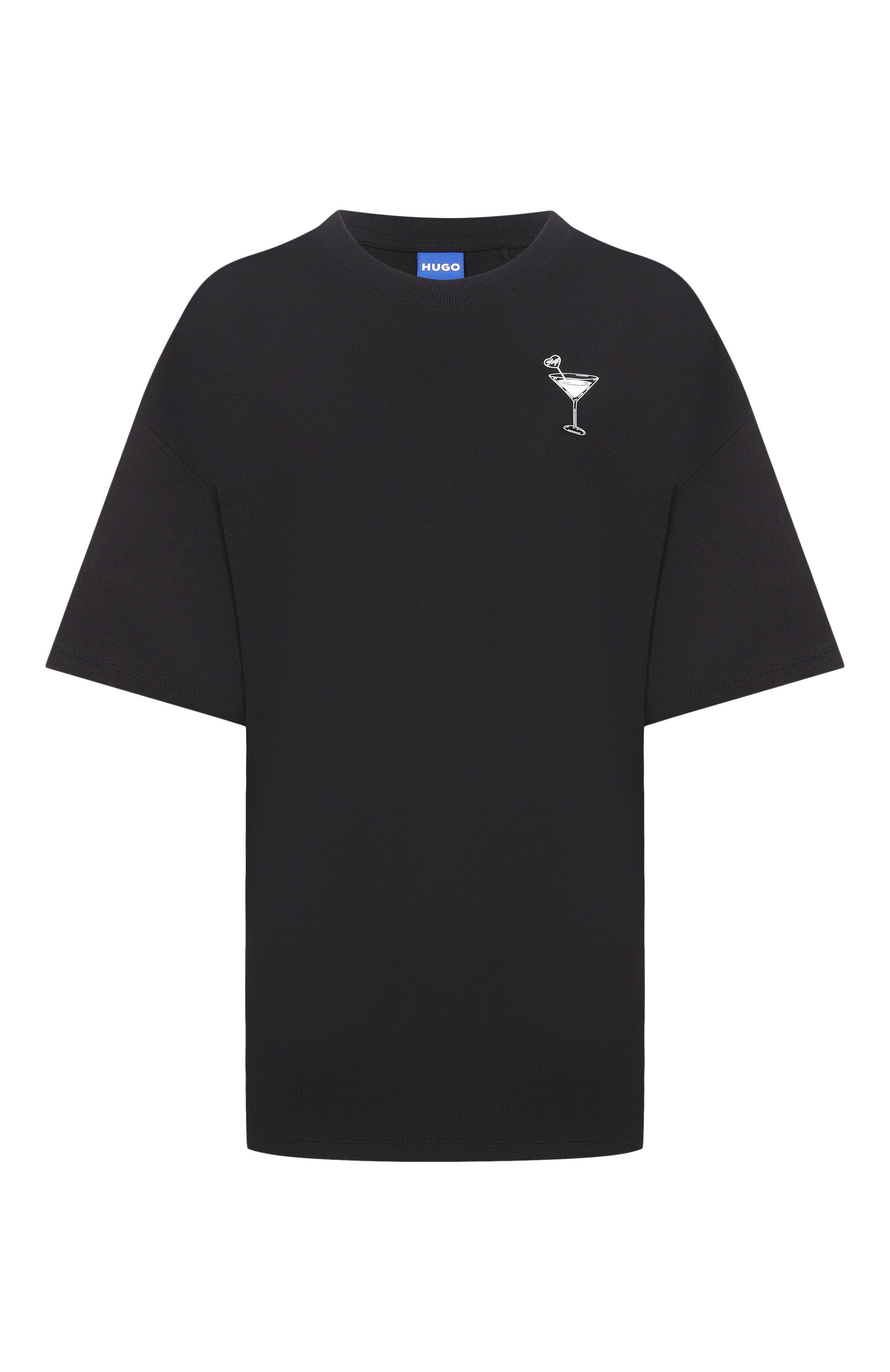Хлопковая футболка HUGO BLUE, арт. 50560772, фото 1