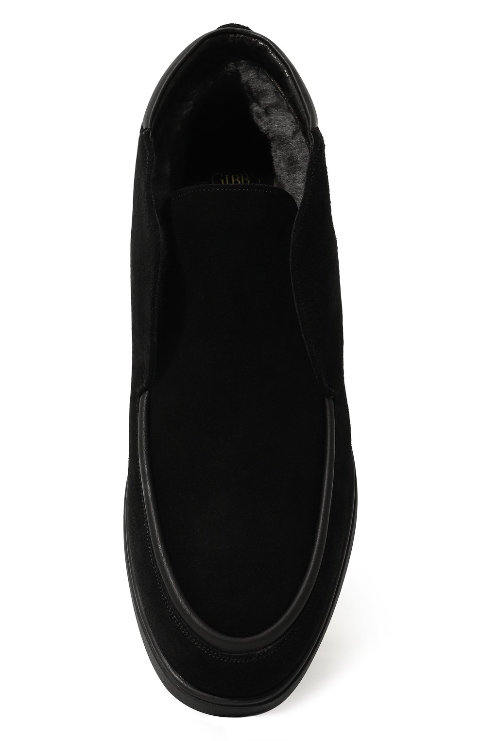Замшевые ботинки W.GIBBS черного цвета по цене 48950 руб., арт. 1078003/CAM0SCI0 RAIN FUR, фото 6 Замшевые ботинки W.GIBBS, арт. 1078003/CAM0SCI0 RAIN FUR, фото 6
