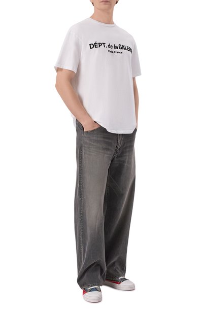 Хлопковая футболка GALLERY DEPT., арт. T0P036/C0TT0N, фото 2