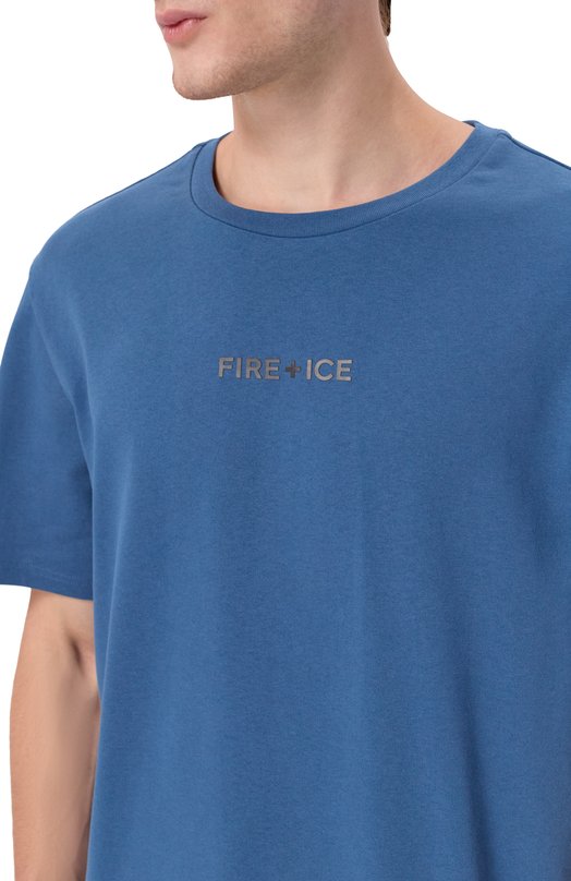 Хлопковая футболка Bogner Fire+Ice 54349760 Синий  54349760 Фото 5