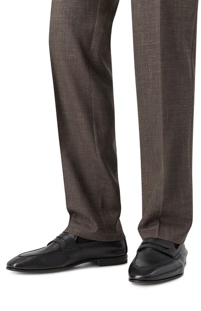 Кожаные пенни-лоферы H`D`S`N BARACCO, арт. 75417.C.1*/CERV0, фото 3