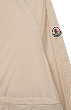 Детская пуховая парка lin MONCLER бежевого цвета, арт. H1-954-1C000-05-53333/8-10A | Фото 3 (Кросс-КТ: Зима; Рукава: Длинные; Материал внешний: Синтетический материал; Материал сплава: Проставлено; Материал подклада: Синтетический материал; Девочки Кросс-КТ: Парка-верхняя одежда; Драгоценные камни: Проставлено; Материал утеплителя: Пух и перо; Ростовка одежда: 10 - 11 лет | 140 - 146см, 8 лет | 128 см)