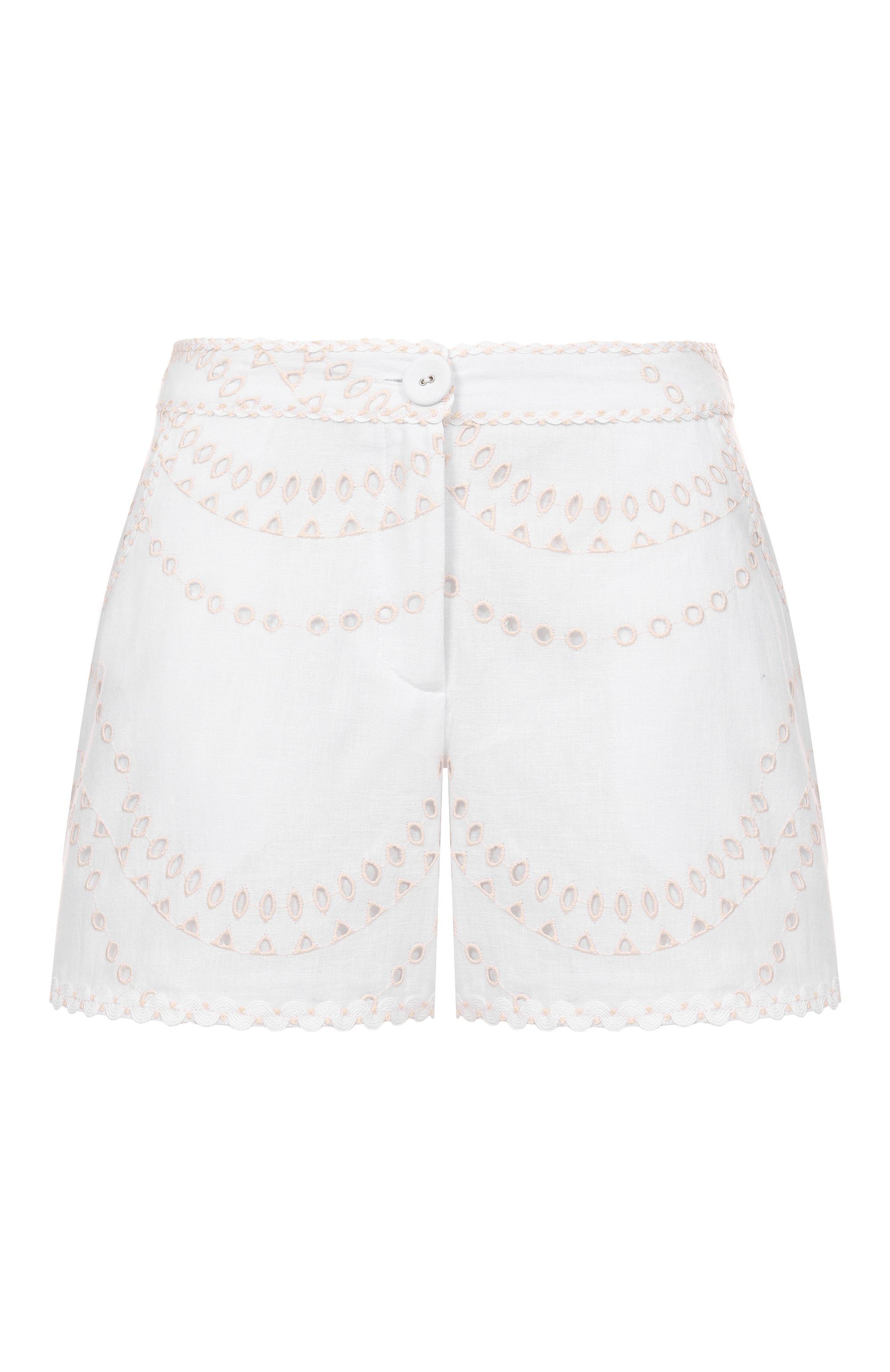 Шорты из хлопка и льна CHARO RUIZ IBIZA, арт. 254500, фото 1