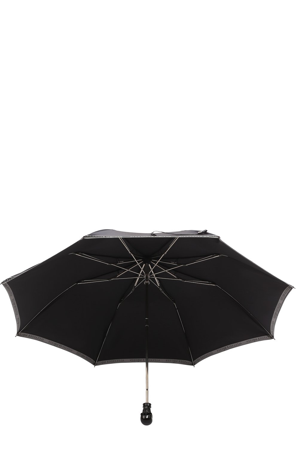 Складной зонт с фигурной ручкой ALEXANDER MCQUEEN, арт. 500677/4A37Q, фото 3