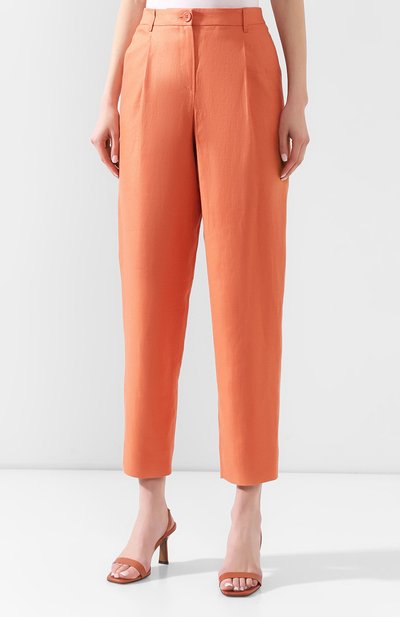 Льняные брюки EMPORIO ARMANI, арт. 5NP12T/52012, фото 3