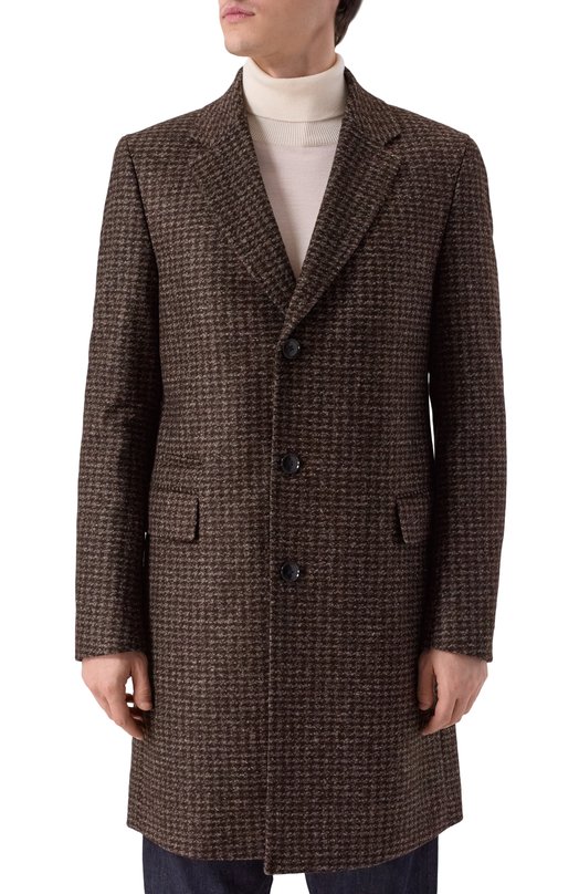 Пальто BOSS 50551612 Коричневый  50551612 Фото 6