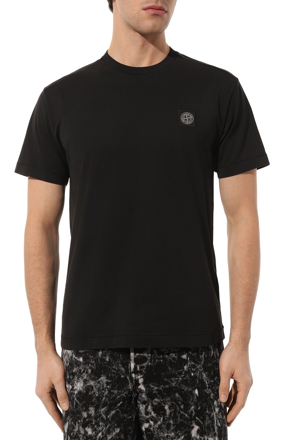 Хлопковая футболка STONE ISLAND, арт. 101524113, фото 3